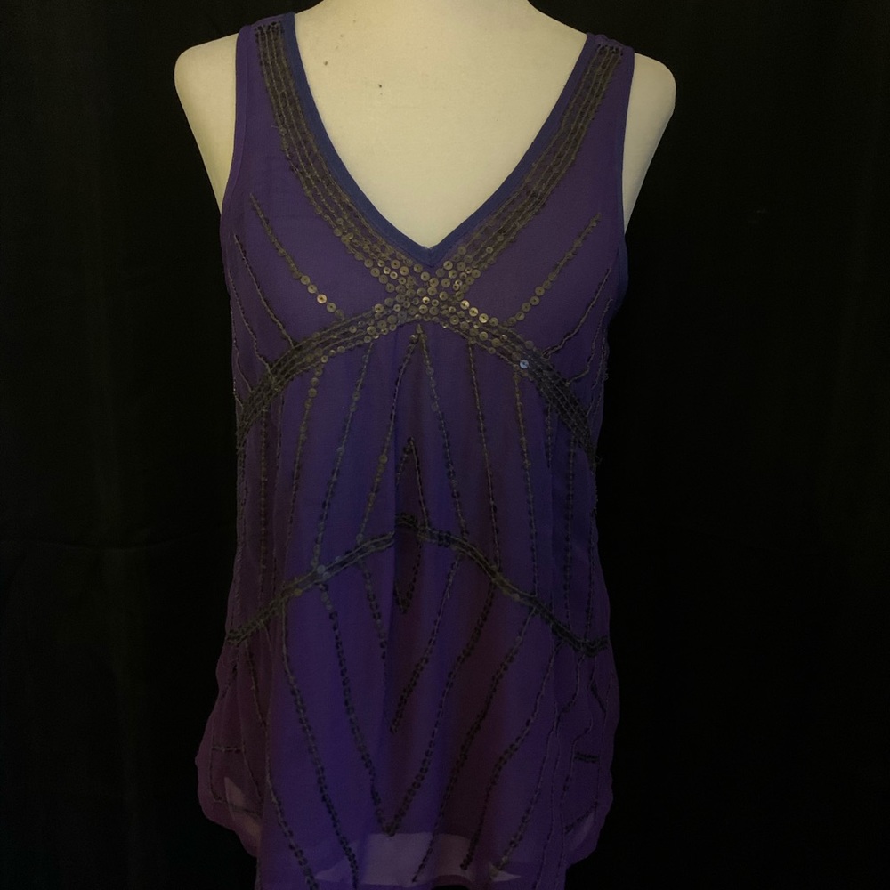 Purple blouse